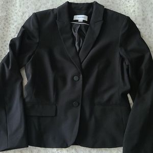Calvin Klein Black Suit Blazer (Size 8)
